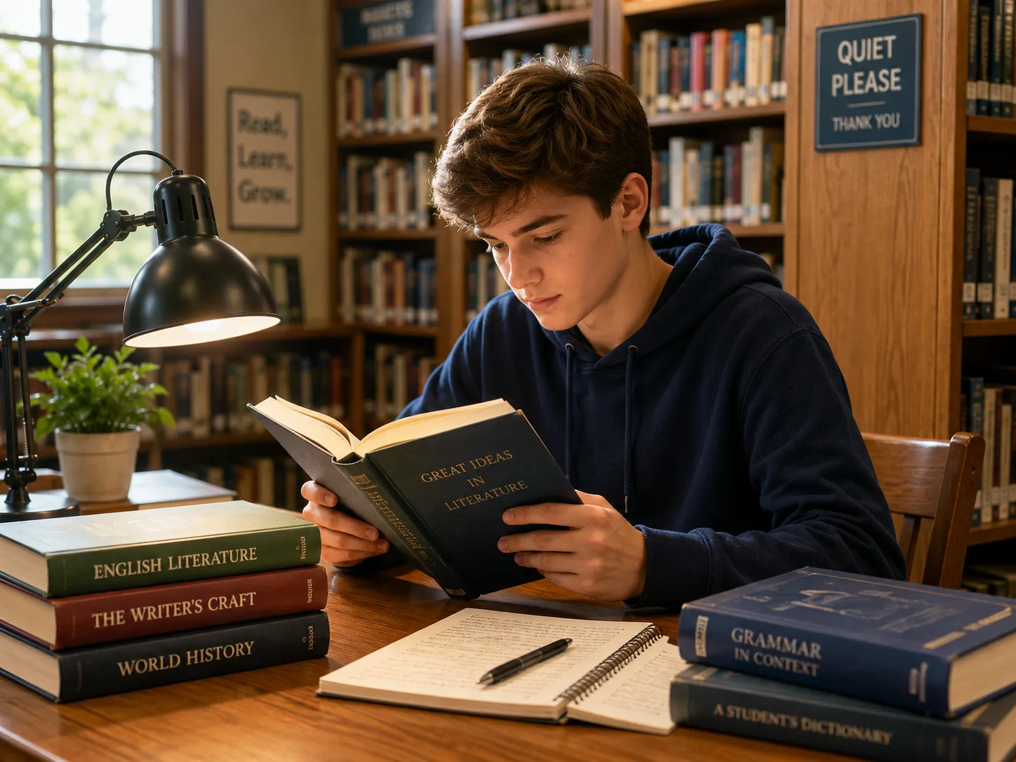 Library Boy